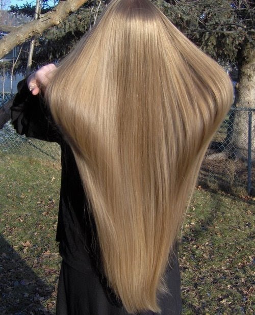 довге волосся